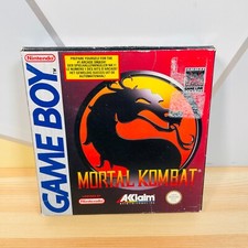 Mortal Kombat Gameboy Nintendo Acclaim Fighting Video Game Boxed with Manual