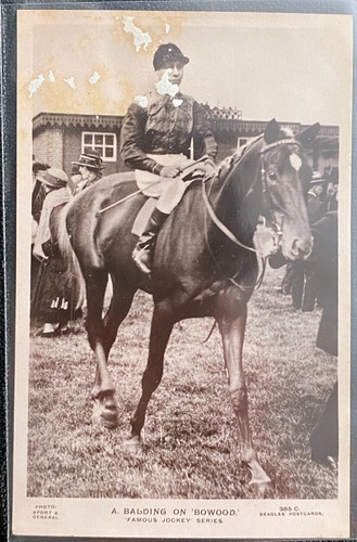 Artist postcard jockey a - -,