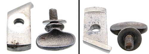 Orig left cap iron screw - orig.,