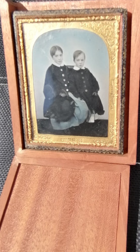 Antique daguerreotype two - antique,