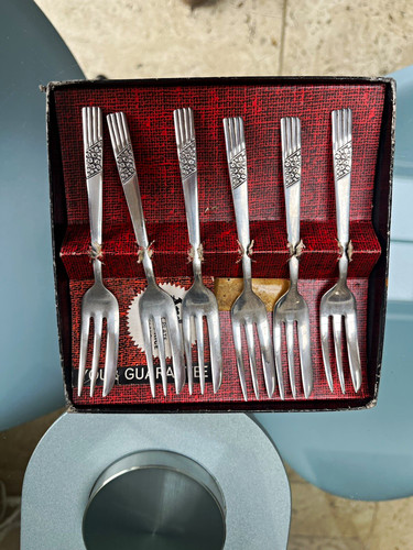 Arden silver plated fork - silver, 6