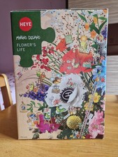 Heye Marino Degano Flower's Life 1000 Piece Jigsaw Puzzle | Complete