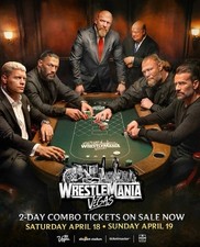 NEW WWE WrestleMania 42 poster