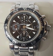 Montblanc Meisterstuck automatic chronograph wristwatch~25 jewels~4810-501