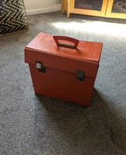 Orange Record Carry Case