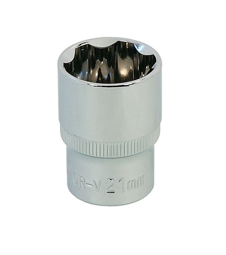 Drive socket 21mm - drive, -21mm