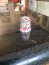 Prince Charles and Lady Diana Spencer Royal Wedding Fenton Bone China Thimble