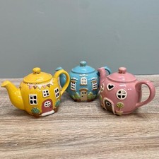 Ceramic Teapot House Tealight