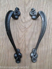 PAIR - Vintage Cast Iron Door