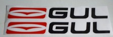 GUL  catamaran sail yacht boat dinghy trailer car campervan stickers 300mm red