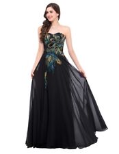 Peacock Long Evening Prom