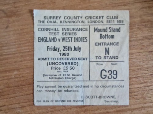 1980 england west indies - 1980, vs