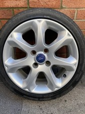 16" FORD FIESTA MK 7/8 Titanium 7 Spoke ALLOY WHEEL TYRE 195/45 R16 