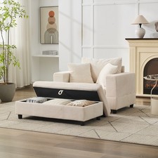 Modern Upholstered Chaise