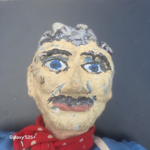 Paper mache male - paper, hand