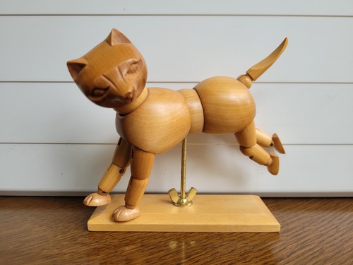 Wooden cat manikin artists - wooden,