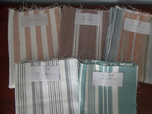 Job lot bundle striped fabric - job,