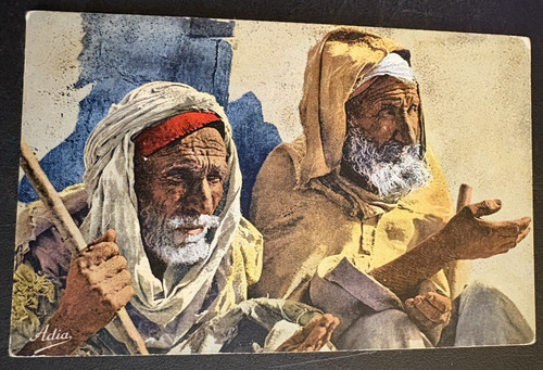 Vtg postcard types - vtg, de