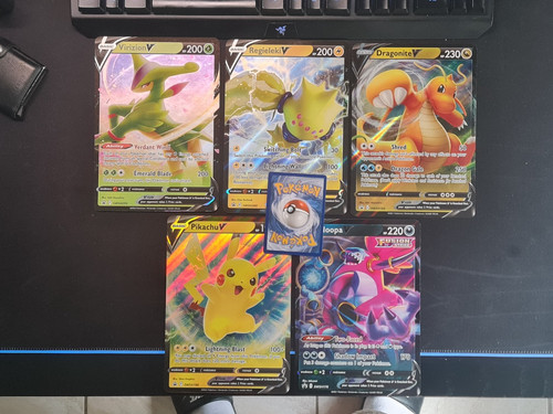 Pokémon jumbo cards - x5, bundle