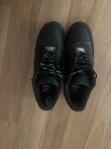 Black supreme nike - black, air