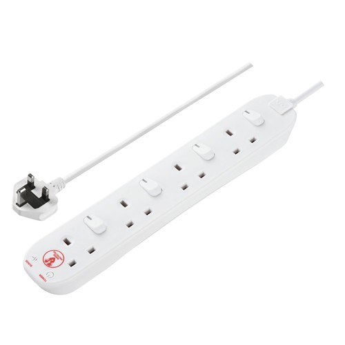 Four socket extension - socket,