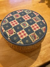Sewing Craft Basket Vintage