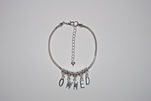 Slave owned euro anklet - euro,