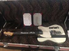 Genuine Joe Strummer Fender Custom Shop Esquire Guitar Ltd Edition of only 70