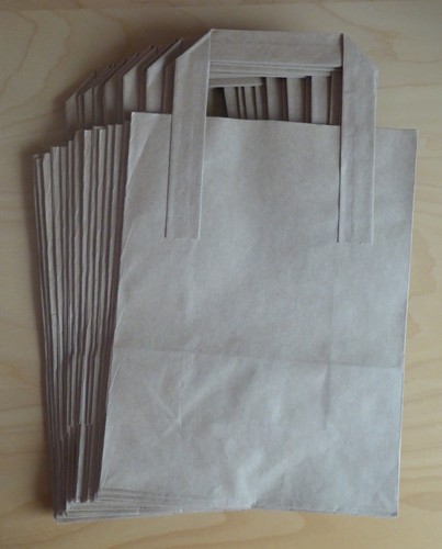 Brown paper bags bit - brown,