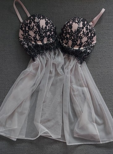 Victoria secret black lace - victoria's,
