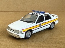 Corgi Vanguards Ford Sierra Sapphire Cosworth, Devon Police, 1:43 Scale, Loose.