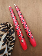 Hand Painted tapered dinner