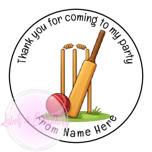 Personalised cricket ball - personalised,