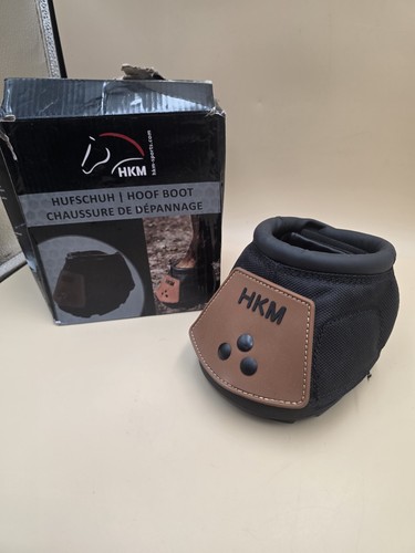 Hkm hoof boot black size - hkm,