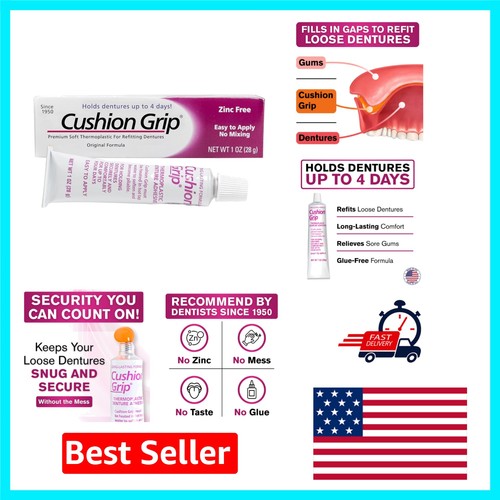 Reliable denture adhesive - denture, –