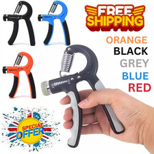5-60KG Adjustable Hand Grip Strengthener | Wrist Forearm Gripper Exerciser | UK