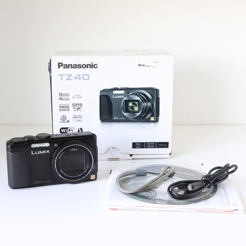 Panasonic lumix dmc - dmc-tz40, black