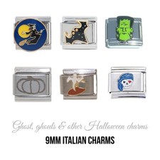 Halloween 9mm Italian Charm - Fits classic Italian charm bracelets