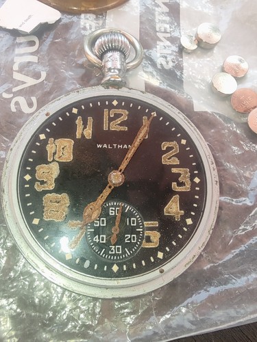 1940s wwii waltham pocket - 1940s,