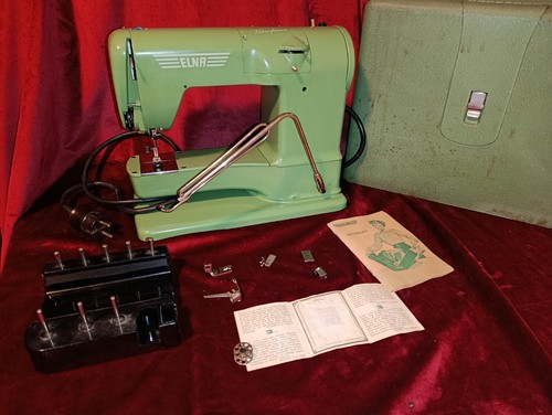 Vintage elna green transforma - elna,