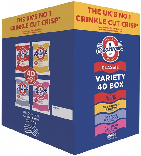 Seabrook crisps variety - crisps,