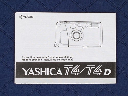 Yashica t4d 35mm film - t4/t4d,