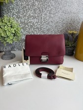 Radley London Bond Court Leather Crossbody Bag - Cranberry