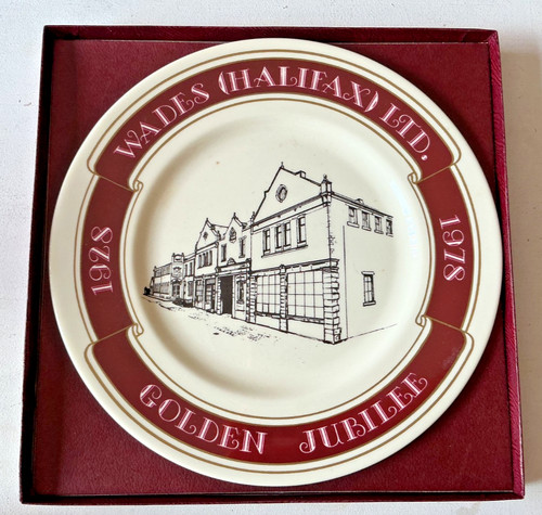 Commemorative plate wades - commemorative,