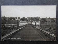Green from the Pier HUNSTANTON Norfolk - H Coates Wisbech RP 1933 #3529
