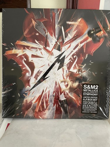 Metallica 4 lp box set - s&m2,