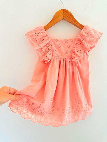 Girls coral cotton - girls, a-line