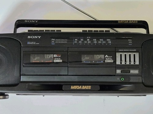 Sony cfs dw34 boombox black - sony,