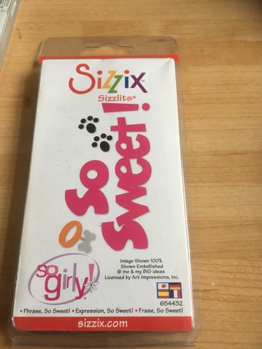 Sizzix girly so sweet - girly,,