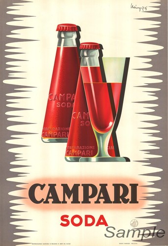 Vintage campari soda - vintage,